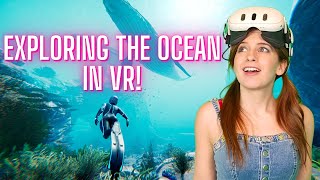 Something’s Lurking in the Deep… Beyond Blue VR Ocean Exploration!