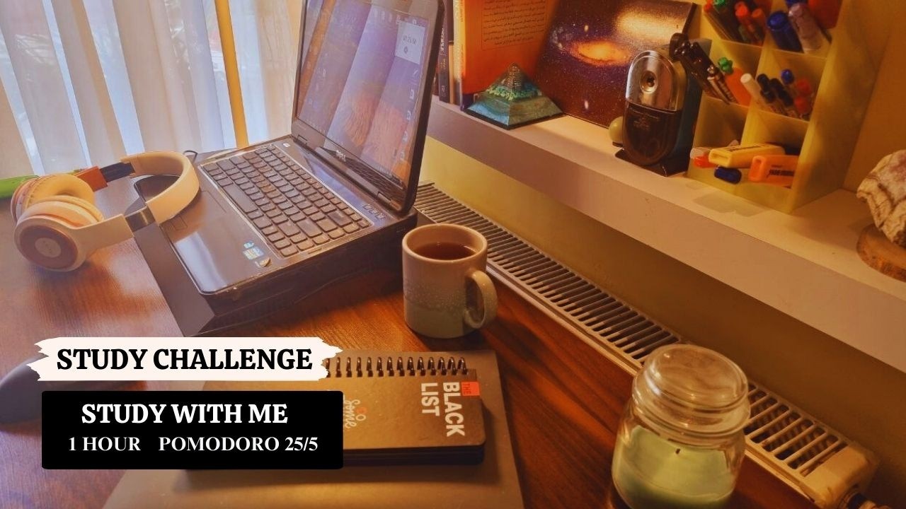 Day 8 30 Study With Me Challenge Pomodoro 25 5 1 Hour Early
