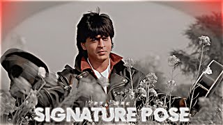 SRK SIGNATURE POSE | Srk Edit | Srk Whatsapp Status | Signature Pose