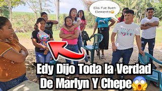 Marlyn Jamas Esperaba Recibir Esta Respuesta De Edy😱Se Queda en el Canal Si o no?🤔Veanlo