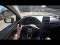 mazda 2 1.5 skyactiv g 90hp 0 100 pov test drive 1172 joe black