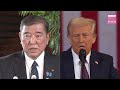 ishiba seeks to build trust relations with us president trump