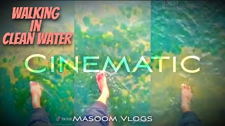 Walking in Clean Water at Bokaria fall | MIRZAPUR | Masoom Vlogs