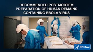 Empfohlene postmortale Aufbereitung menschlicher Überreste mit Ebola-Virus