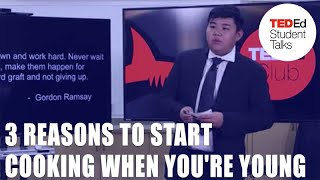 3 reasons to start cooking when you're young