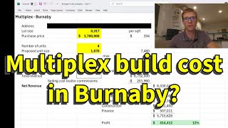 What does it cost to build a multiplex in Burnaby? #burnaby #builder #caissieconstruction #multiplex