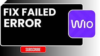How to Fix Wio Bank Payment Transfer Failed Error | Transaction Issue Solved (2026)