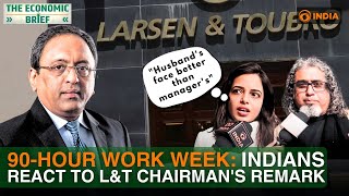 Work hours, overworking in India \u0026 world | Indians react to L\u0026T chairman's 90-hour work week remark