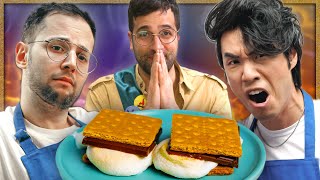 The Try Guys Make S’mores Without A Recipe