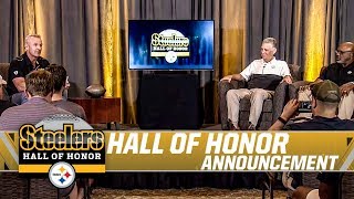 2019 Hall of Honor class announcement | Pittsburgh Steelers
