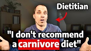 Dietitians Carnivore Diet Breakdown Gets DESTROYED With Facts!