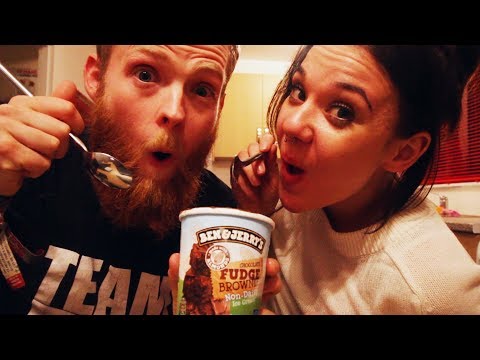 WE TRIED BEN AND JERRY'S NEW VEGAN ICE CREAM WE TRIED BEN AND JERRY'S NEW VEGAN ICE CREAM