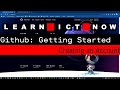 Creating a Github account (Quick Bytes)