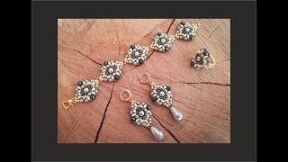 Tutorial PARURE NAVIDAD_Moonrose Creation & Semplicibijoux (DIY Tutorial Parure Navidad)