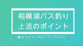 相模湖上流のバス釣りポイント2022.8雑なつくり