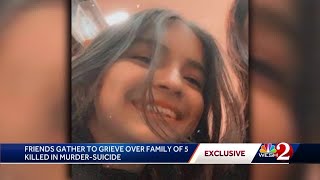 EXCLUSIVE: Friends gather to grieve over family of 5 killed in murder-suicide in Orlando