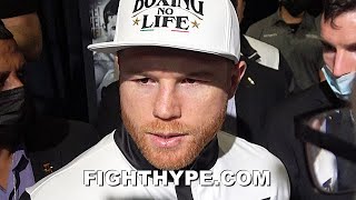 CANELO ANSWERS JERMALL CHARLO OR DAVID BENAVIDEZ, WHO'S BETTER; HANGS HEAD ON JAKE PAUL & TALKS WARD