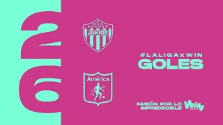 Junior vs. América (goles) | Liga Femenina BetPlay Dimayor 2024 | Fecha 10