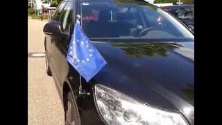 Diplomat-Bayonet Car Flag Mounting and Dismounting