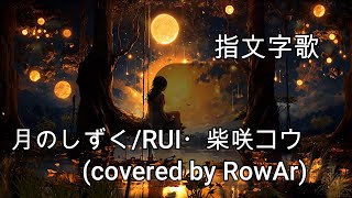 指文字歌(手話)No22(full)　月のしずく/RUI・柴咲コウ(covered by RowAr)映画「黄泉がえり」主題歌 2003年