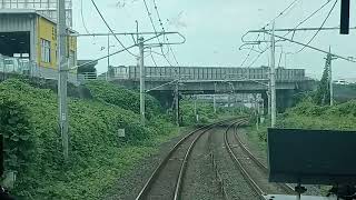 【20240803　東北本線】023雀宮(すずめのみや)〜宇都宮(うつのみや)