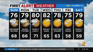 First Alert Weather: Sunday morning 9/11 CBS2 weather headlines
