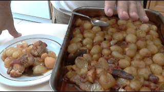 Original Greek Rabbit Stifado (stew), by Chef Andros.