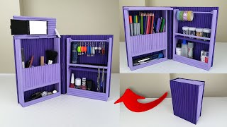DIY Desktop Organizer Waste Paper | Pen Holder Organizer | Make Up Organizer | Jewellery Organizer