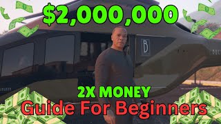 GTA Online Dr Dre Contract Money Guide For Beginners 2X Money | 2024