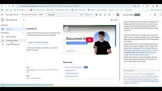 Google Cloud Platform: Document extraction using Document AI (Console Demo View)