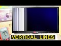 LG LED TV Vertical Lines or Bars Problem | No Picture No Graphics | LG LCD TV Screen Problem