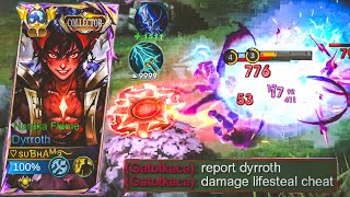 META DYRROTH GUIDE 99.9% NEW TANK DESTROYER IN EXP LANE (1 SHOT LIFESTEAL TRICK TUTORIAL)