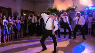 Brian's Surprise Justin Bieber Wedding Dance for Emily