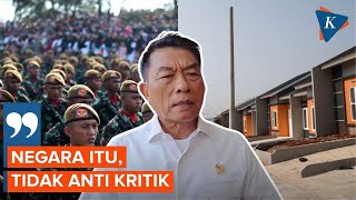 Tapera dan Revisi UU TNI Jadi Polemik, Moeldoko Sebut Negara Tidak Anti Kritik