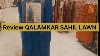 QALAMKAR SAHIL LAWN COLLECTION 2025 IN STORE TRADITIONS