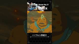 ゴロンの英傑ダルケルを1分で解説 - ハイラル人物紹介 - #ゼルダの伝説  #ティアキン #ブレワイ