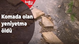 Başına daş düşən yeniyetmə vəfat edib - Baku TV