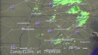 Weather Channel clips including Local Forecasts, 5 AM - 6 AM Saturday March 21, 1998