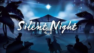 Silent night - Instrumen music and Lyric - Christmas 2023 🎄🎄❄🎤🎶⭐🎅🤶