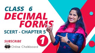 Class 6 | MATHS | Chapter 5 - DECIMAL FORMS - Part 1 | SCERT | Kite Victers | Aleena | ONLINE