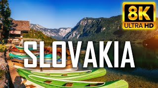 🇸🇰Slovakia in 8K Ultra HD | Best Places You Have to See With Relaxing Music, Calm Music