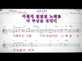 송축해 내 영혼 복음성가💋노래방 반주*기타 코드 악보*가라오케💖karaoke*sheet music*chord*mr