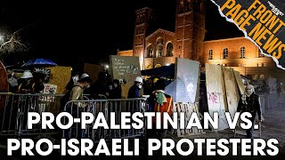 Counterprotesters Clash: Pro-Palestinian Vs. Pro-Israeli Protesters