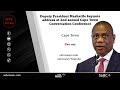 Dep. Pres. Paul Mashatile keynote address at 2nd annual Cape Town Conversation conference