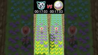 Glalie vs Electrode - Who is Faster?【Pokémon BDSP】#shorts