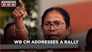 Battle For Bengal | Chief Minister Mamata Banerjee addresses a rally in Nandigram, Bengal