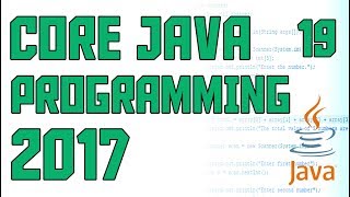 Java Programming 2017 Math Class #19
