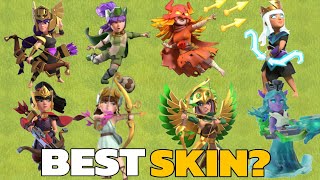 2024 Archer Queen Legendary SKINS Ranked from WORST to BEST in Clash of Clans