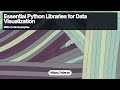 Essential Python Libraries for Data Visualization