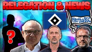 30.000 Hamburg Fans in Berlin? | Adi Hütter zu Hertha BSC? | Relegation Hertha HSV | Hertha BSC News
